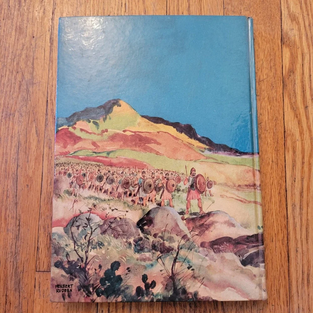 The Bible Story Vol 4‎ Blue Arthur Maxwell 1955 HEROES and HEROINES Hardcover